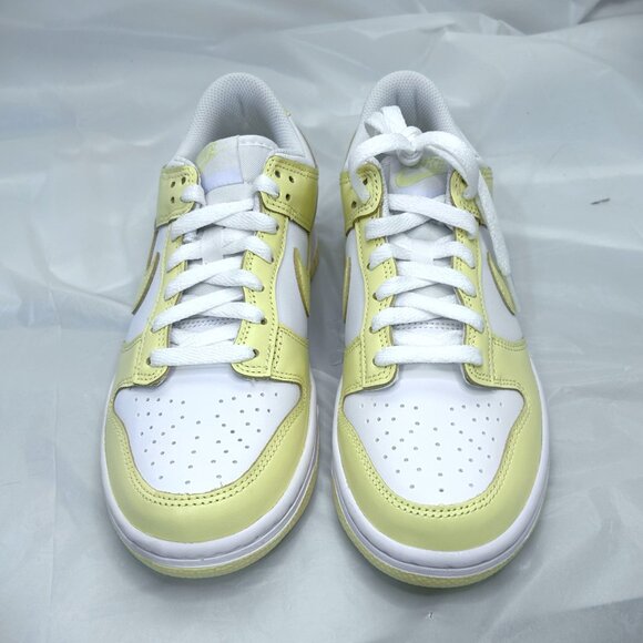 Nike Dunk Low White/Soft Yellow (FB9109-126) Size 7.5W/6Y New in Box. - Picture 2 of 8